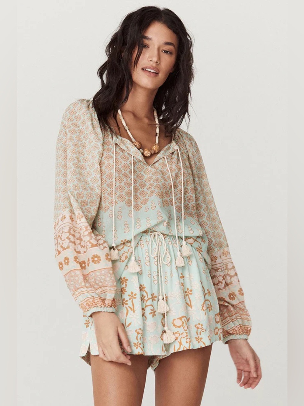 spell sweet nothings blouse peppermint